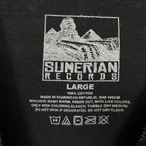 Bad Omens Live! Acid Wash T-shirt size Large - Picture 4 of 4